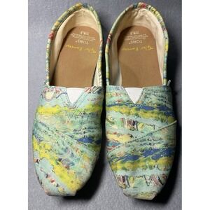 TOMS Casual Shoes Active Flats Tyler Ramsey Size 8.5 Pre Owned Condition